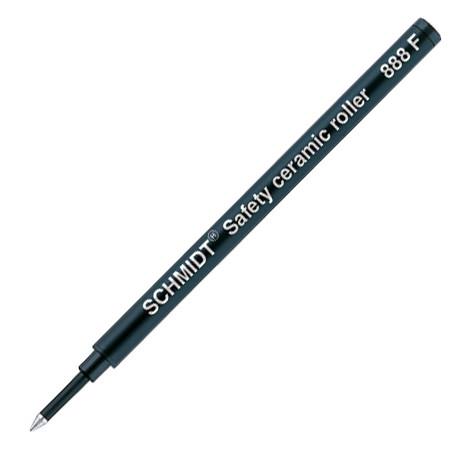 Schmidt 888 Safety Ceramic Rollerball Pen Refill Ink Refill Schmidt Black Fine (0.6 mm) 