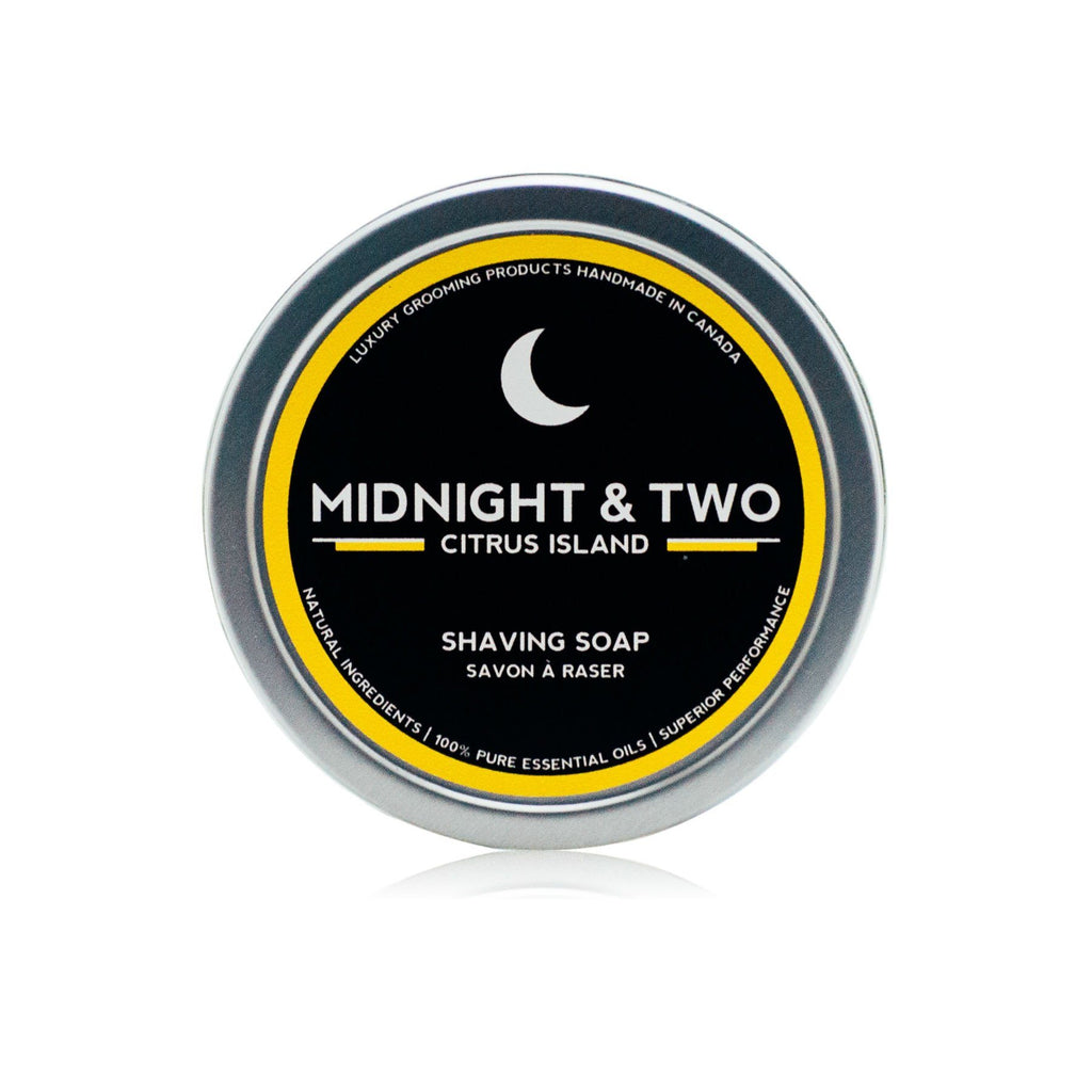 Midnight & Two Shaving Soap, Citrus Island Shaving Soap Midnight & Two 