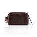 Pittards Small Dopp Kit Grooming Travel Case Pittards Attacama Tobago Brown 