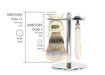 Fendrihan Adjustable Shaving Brush & Razor Stand Shaving Stand Fendrihan 