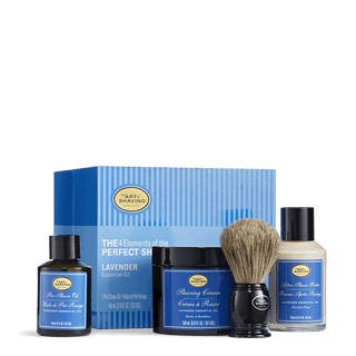 The Art of Shaving 4 Elements Bundle with Pure Shaving Brush Shaving Kit The Art of Shaving Lavender 