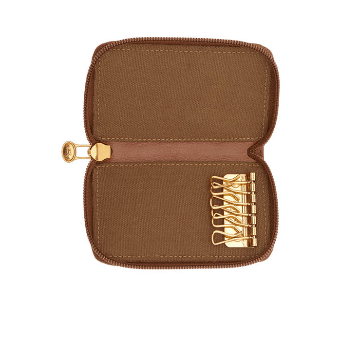 The Bridge Story Uomo Zipped Key Case Key Case The Bridge Brown 