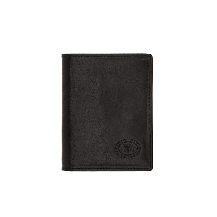 The Bridge Story Uomo Credit Card Holder with 4 CC Slots Leather Wallet The Bridge 