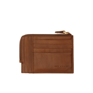 The Bridge Story Uomo Document Holder with 8 CC Slots and Coin Pouch Leather Wallet The Bridge Brown 