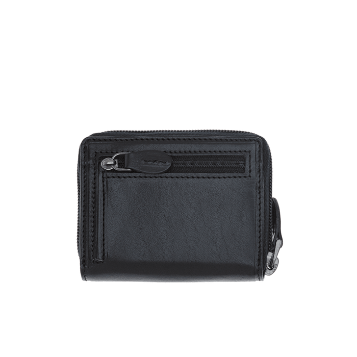 The Bridge Story Uomo Zipped Credit Card Holder with Coin Case Leather Wallet The Bridge 