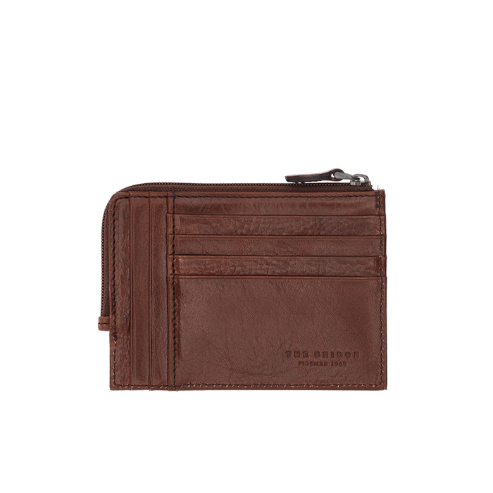 The Bridge Kallio Document Holder with 8 CC Slots and Coin Pouch Leather Wallet The Bridge 
