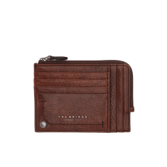 The Bridge Kallio Document Holder with 8 CC Slots and Coin Pouch Leather Wallet The Bridge 