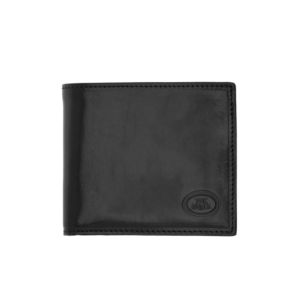 The Bridge Story Uomo Men's Wallet with 3 CC Slots and Coin Purse Leather Wallet The Bridge 