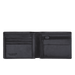 The Bridge Story Uomo Wallet with Coin Pocket and 5 CC Slots Leather Wallet The Bridge Black 