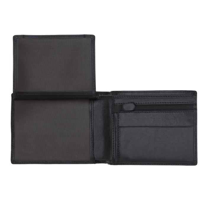 The Bridge Story Uomo Wallet with Coin Pocket and 5 CC Slots Leather Wallet The Bridge 