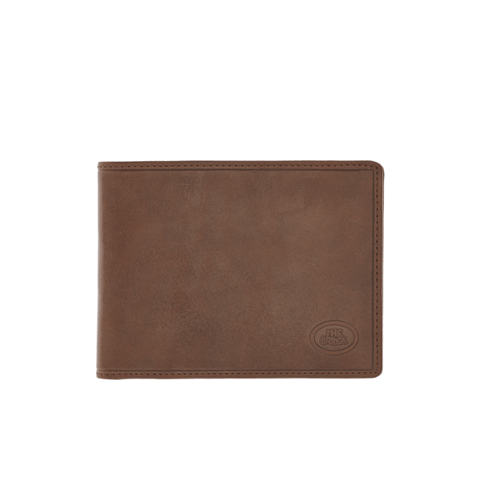 The Bridge Story Uomo Men's Wallet with 8 CC Slots and 6 Slip Pockets Leather Wallet The Bridge 