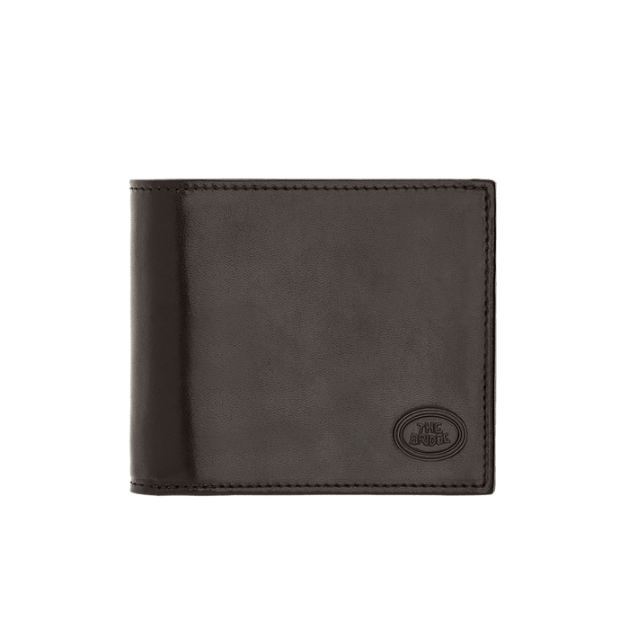 The Bridge Story Uomo Men's Wallet with 8 CC Slots and Coin Pouch Leather Wallet The Bridge 