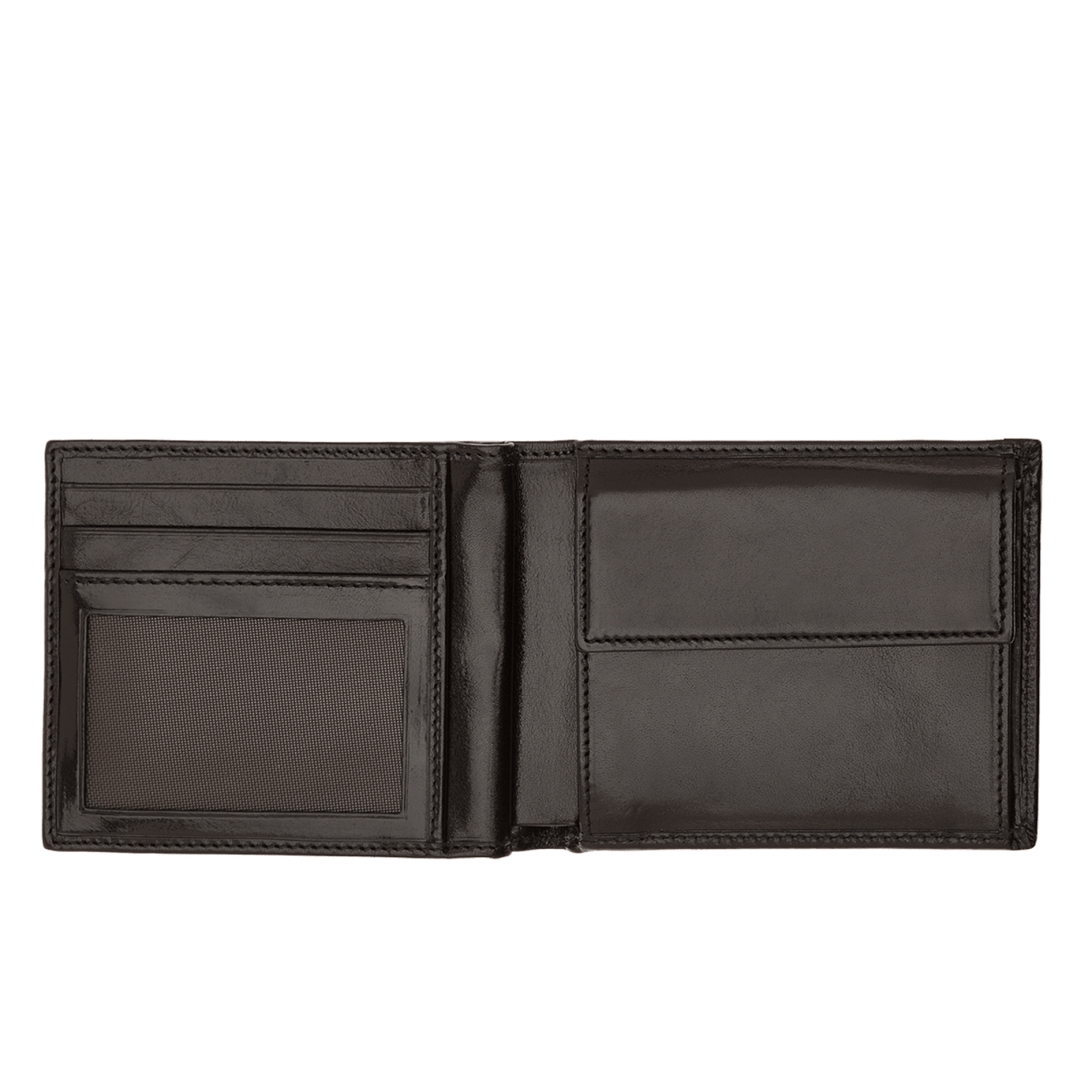 The Bridge Story Uomo Men's Wallet with 8 CC Slots and Coin Pouch Leather Wallet The Bridge Black 
