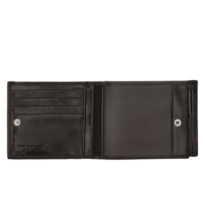 The Bridge Story Uomo Men's Wallet with 8 CC Slots and Coin Pouch Leather Wallet The Bridge 