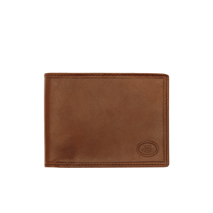 The Bridge Story Uomo Wallet with 8 CC Slots and 4 Slip Pockets Leather Wallet The Bridge 