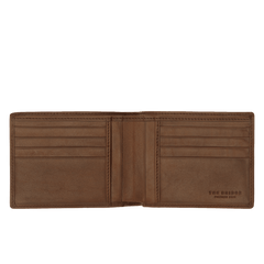 The Bridge Story Uomo Wallet with 8 CC Slots and 4 Slip Pockets Leather Wallet The Bridge Brown 