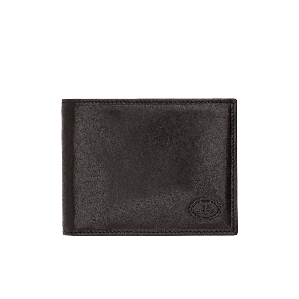 The Bridge Story Uomo Wallet with 8 CC Slots and 4 Slip Pockets Leather Wallet The Bridge 