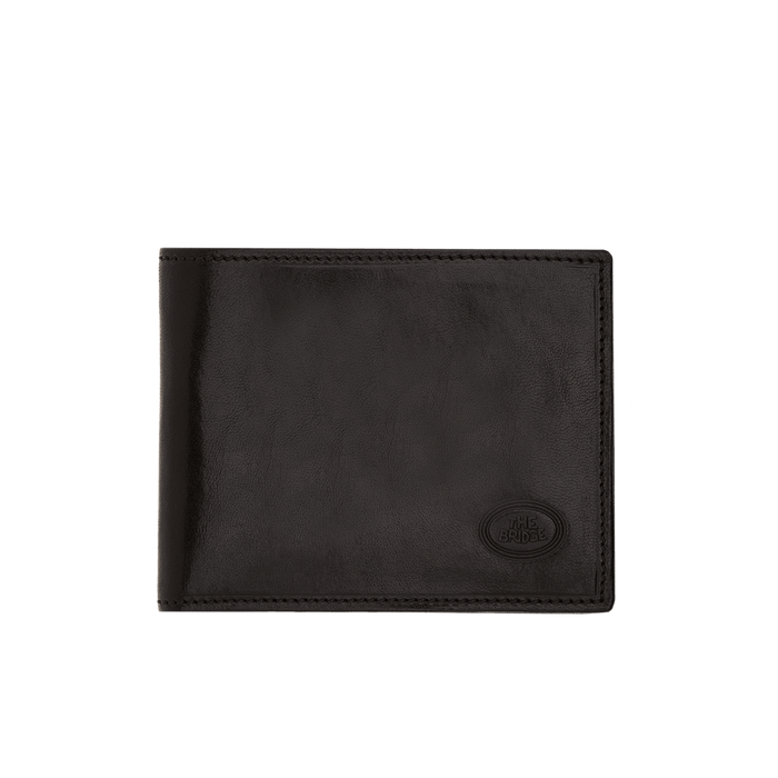 The Bridge Story Uomo Wallet with 5 CC Slots and Coin Pouch Leather Wallet The Bridge 