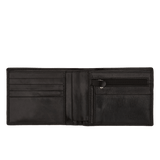 The Bridge Story Uomo Wallet with 5 CC Slots and Coin Pouch Leather Wallet The Bridge Black 