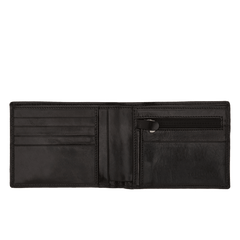 The Bridge Story Uomo Wallet with 5 CC Slots and Coin Pouch Leather Wallet The Bridge Black 