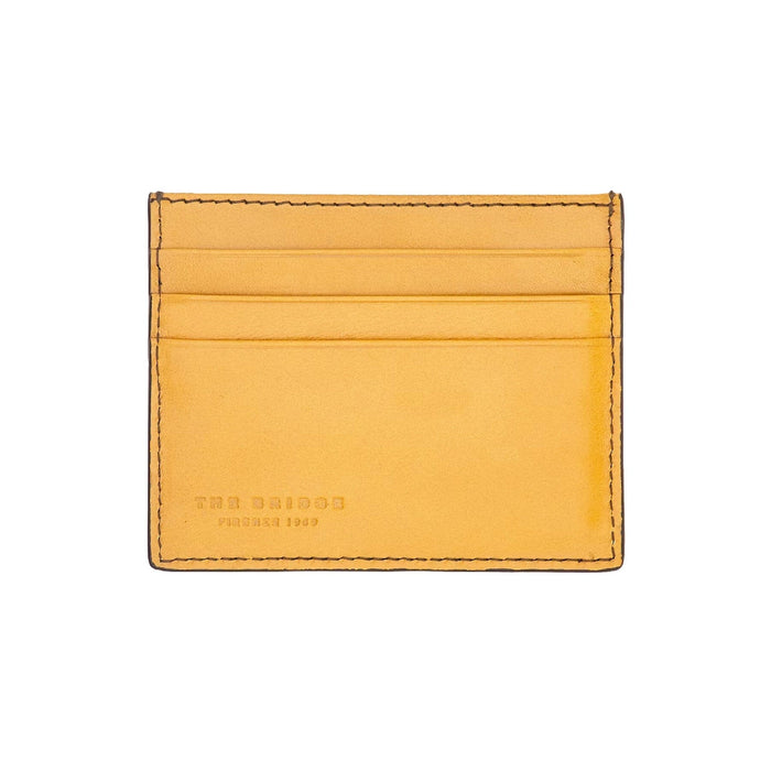 The Bridge Alberto Credit Card Holder with 8 CC Slots Leather Wallet The Bridge 
