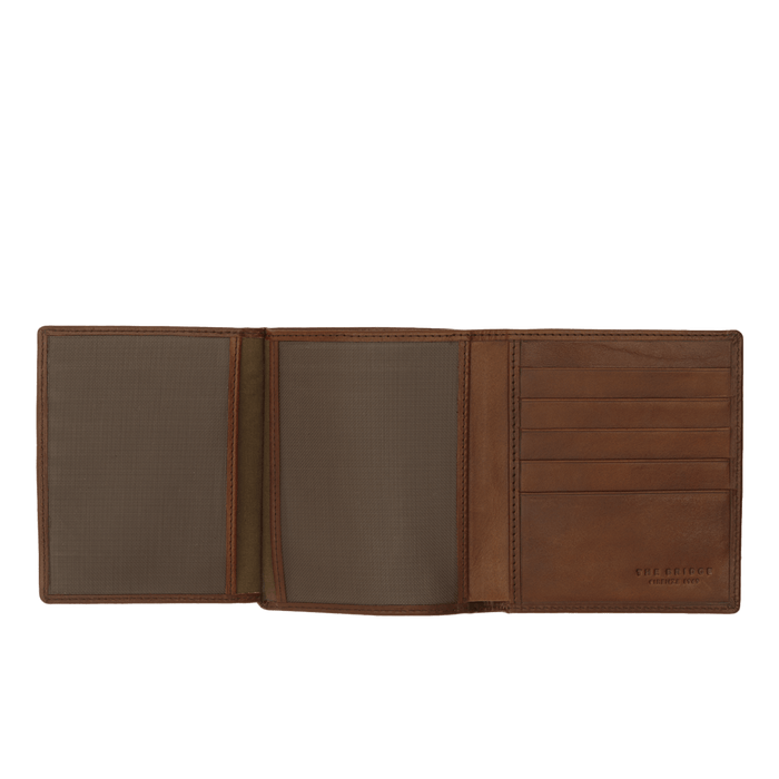 The Bridge Story Uomo Wallet with 10 CC Slots and Mesh Foldout Leather Wallet The Bridge 
