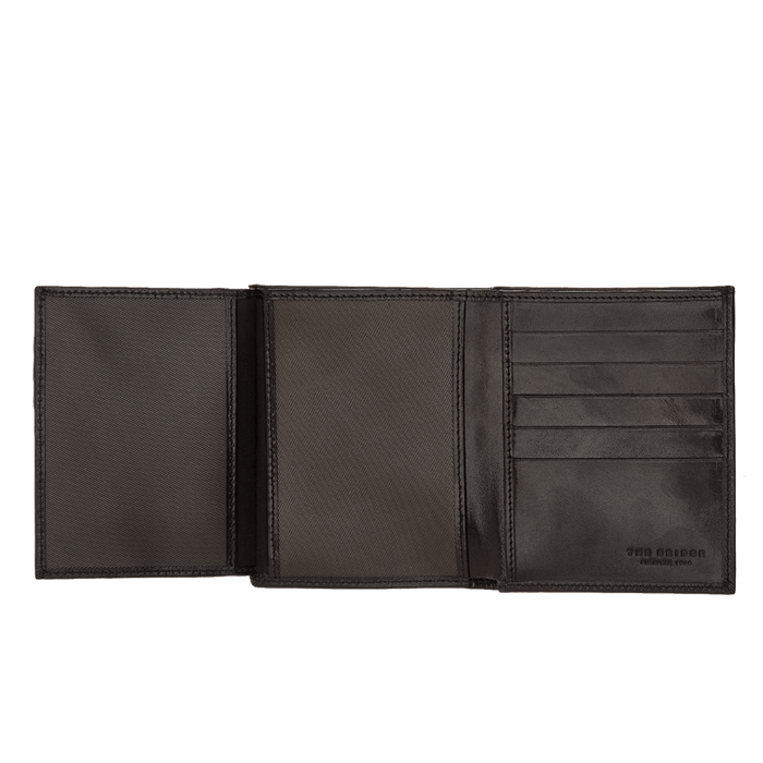 The Bridge Story Uomo Wallet with 10 CC Slots and Mesh Foldout Leather Wallet The Bridge 
