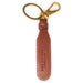 The Bridge Leather Key Ring with Mini Carabiner Hook Key Case The Bridge 
