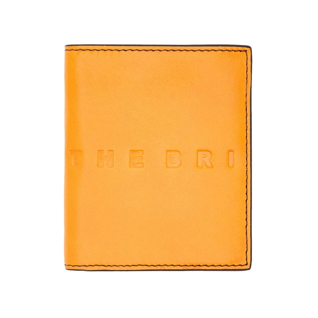The Bridge Alberto Vertical Credit Card Holder with 8 CC Slots Leather Wallet The Bridge 