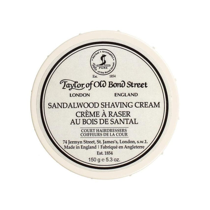 Taylor of Old Bond Street Shaving Cream Bowl, Sandalwood Shaving Cream Taylor of Old Bond Street 5.3 oz (150 g) 