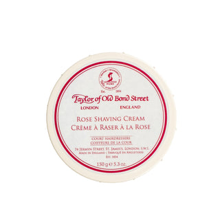 Taylor of Old Bond Street Shaving Cream Bowl, Rose Shaving Cream Taylor of Old Bond Street 