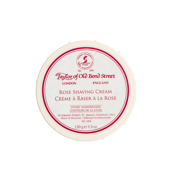 Taylor of Old Bond Street Shaving Cream Bowl, Rose Shaving Cream Taylor of Old Bond Street 