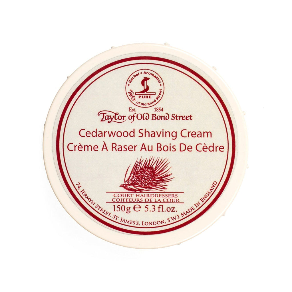 Taylor of Old Bond Street Shaving Cream Bowl, Cedarwood Shaving Cream Taylor of Old Bond Street 