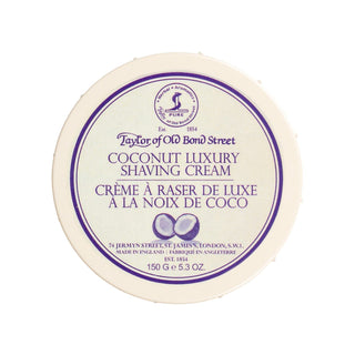 Taylor of Old Bond Street Shaving Cream Bowl, Coconut Shaving Cream Taylor of Old Bond Street 