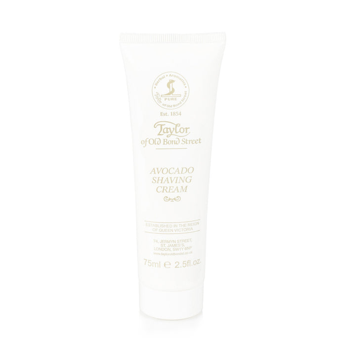 Taylor of Old Bond Street Classic Shaving Cream Travel Tube, Avocado Shaving Cream Taylor of Old Bond Street 