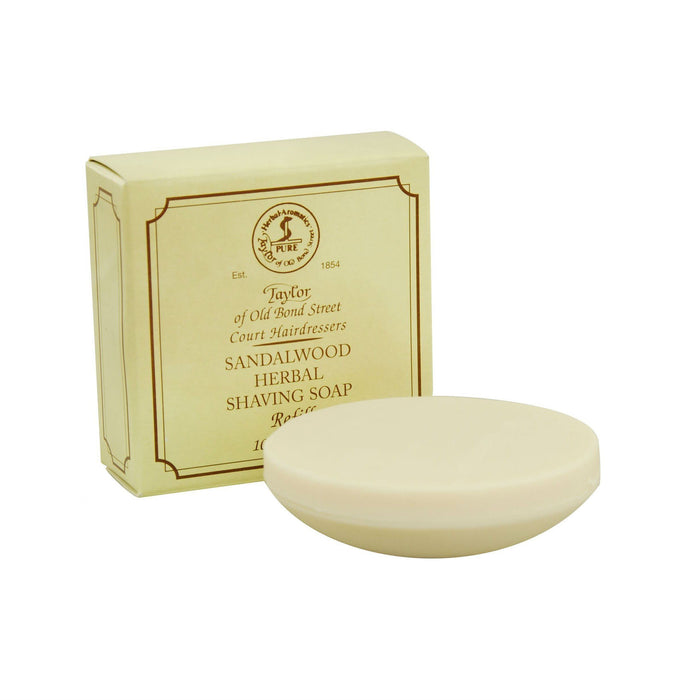 Taylor of Old Bond Street Sandalwood Herbal Shaving Soap Refill Shaving Soap Taylor of Old Bond Street 