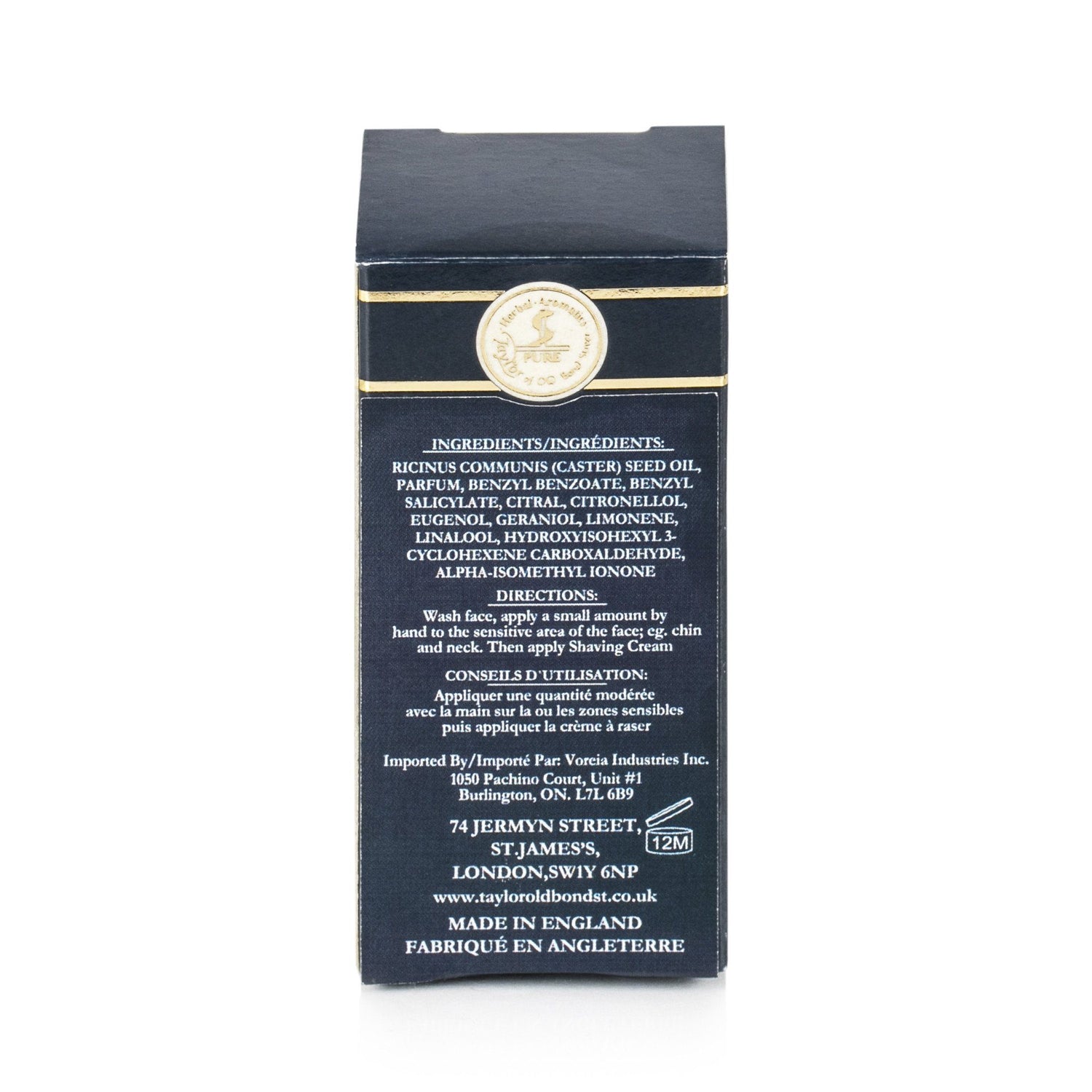 Taylor of Old Bond Street Aromatherapy Pre-Shave Oil Pre Shave Taylor of Old Bond Street 