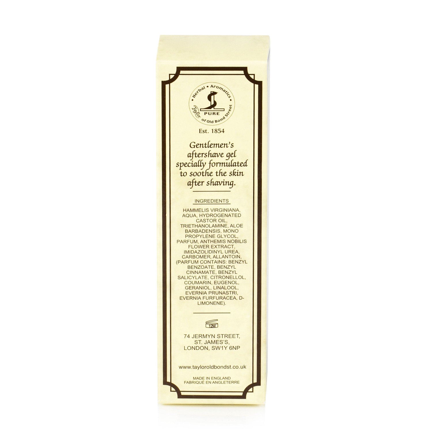 Taylor of Old Bond Street Sandalwood Luxury Aftershave Gel Aftershave Gel Taylor of Old Bond Street 