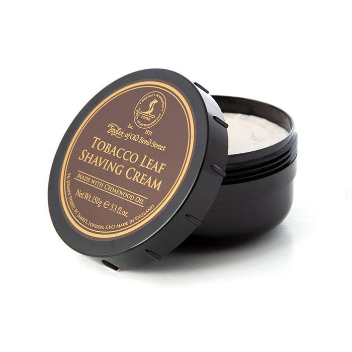 Taylor of Old Bond Street Shaving Cream Bowl, Tobacco Leaf Shaving Cream Taylor of Old Bond Street 