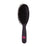 TEK Big Oval Ash Wood Hair Brush with Boar Bristles, Cushion Base Hair Brush TEK Black 