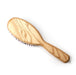 TEK Big Oval Ash Wood Hair Brush with Boar Bristles and Nylon Pins Hair Brush TEK 