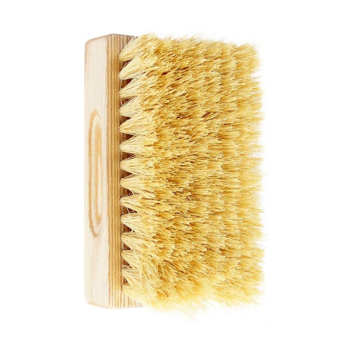 TEK Natural Ash Wood Bath Brush Without Handle, Tampico or Boar Bristles Bath Brush TEK 