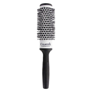 TEK Professional Antibacteric Ceramik Brush, Black Ash Wood Hair Brush TEK 