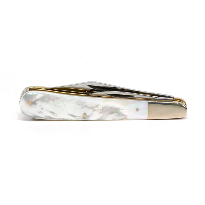 Taylor's Eye Witness Premier Collection Twin Blade Gentleman Clip Point Pocket Knife, Mother of Pearl Pocket Knife Taylor's Eye Witness 