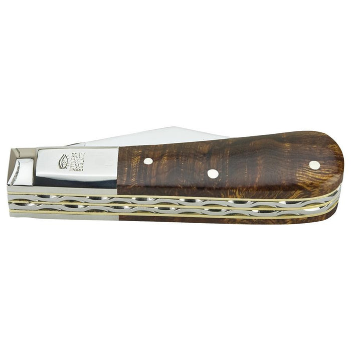 Taylor's Eye Witness Premier Collection Twin Blade Barlow Pocket Knife, Ironwood Pocket Knife Taylor's Eye Witness 