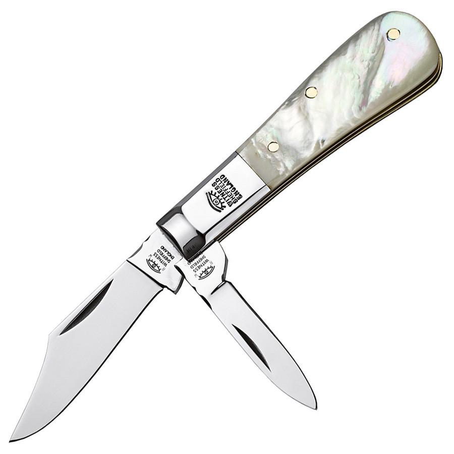 Taylor's Eye Witness Premier Collection Twin Blade Barlow Pocket Knife, Mother of Pearl Pocket Knife Taylor's Eye Witness 