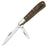 Taylor's Eye Witness Premier Collection Twin Blade Gents Clip Point Knife, Ironwood Pocket Knife Taylor's Eye Witness 
