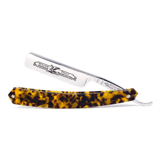Thiers Issard Eagle Black Singing Straight Razor 5/8", Faux Tortoise Scales Straight Razor Thiers Issard 