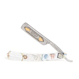 Thiers Issard St. Jacques Sheep and Wolf Straight Razor 5/8", White Resin Straight Razor Thiers Issard 