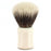 H.L. Thater 4125 Series 2-Band Fan-Shaped Silvertip Shaving Brush with Faux Ivory Handle, Size 5 Badger Bristles Shaving Brush Heinrich L. Thater 